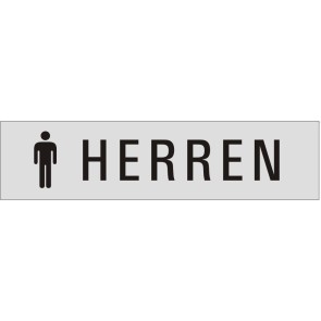 HERREN Aluminiumschild 27063-E