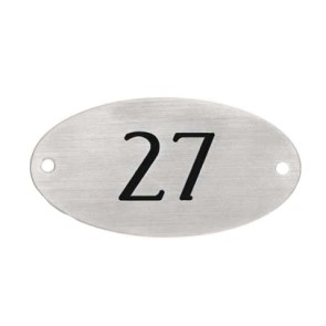 Türschild Aluminium Nr. 61652