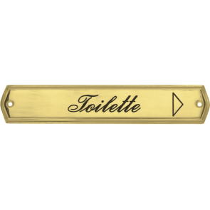 Türschild Messing Nr. 61720