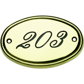 Türschild Messing Nr. 61770