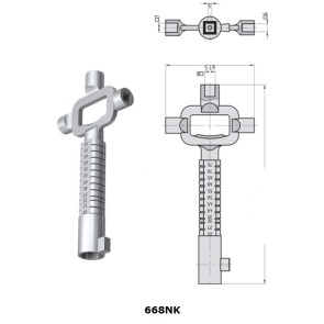 Dornschlüssel - 668NK