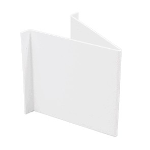 Fluchtwegschild leere Winkel