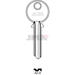 Schlüsselrohling - AZ-3I