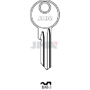 Schlüsselrohling - BAB-3