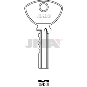 Schlüsselrohling - DAD-2I