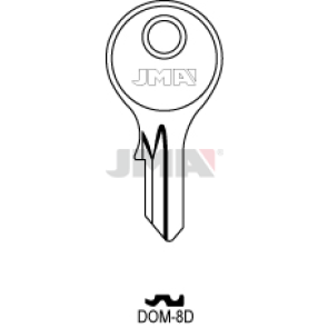 Schlüsselrohling - DOM-8D