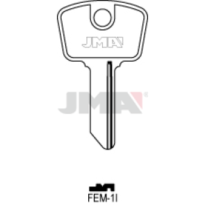 Schlüsselrohling - FEM-1I