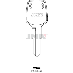 Schlüsselrohling - HOND-3I