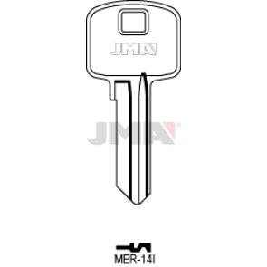 Schlüsselrohling - MER-14I