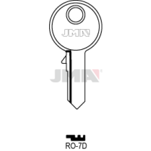 Schlüsselrohling - RO-7D