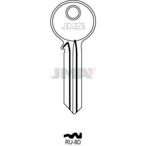 Schlüsselrohling - RU-8D