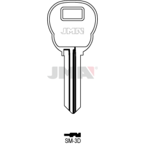 Schlüsselrohling - SM-3D