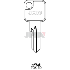 Schlüsselrohling - TOK-3D