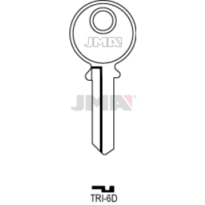 Schlüsselrohling - TRI-6D