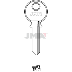 Schlüsselrohling - TRI-7I