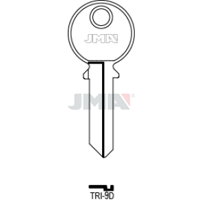 Schlüsselrohling - TRI-9D