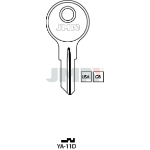 Schlüsselrohling - YA-11D