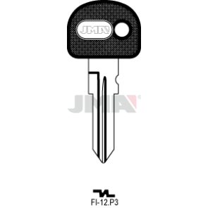 Schlüsselrohling-Plastikkopf - FI-12.P3