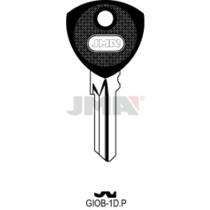 Schlüsselrohling-Plastikkopf - GIOB-1D.P