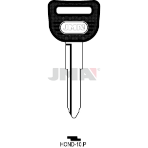 Schlüsselrohling-Plastikkopf - HOND-10.P