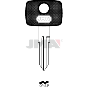 Schlüsselrohling-Plastikkopf - OP-S.P