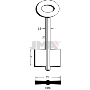 Doppelbartrohling - 601G
