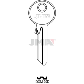 Schlüsselrohling - DOM-20D