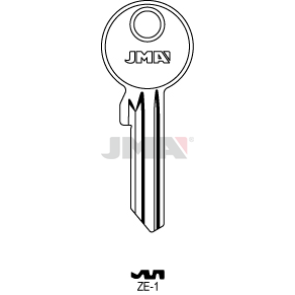 Schlüsselrohling - ZE-1D