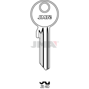 Schlüsselrohling - ZE-6D