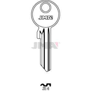 Schlüsselrohling - ZE-6