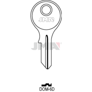 Schlüsselrohling - DOM-6D