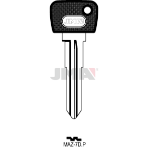 Schlüsselrohling-Plastikkopf - MAZ-7D.P