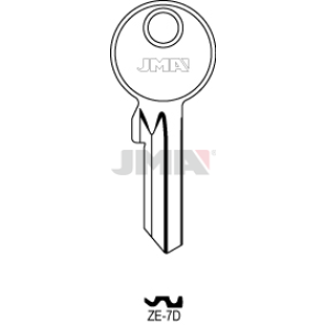 Schlüsselrohling - ZE-7D