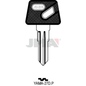 Schlüsselrohling-Plastikkopf - YAMA-27D.P