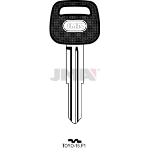 Schlüsselrohling-Plastikkopf - TOYO-16.P1