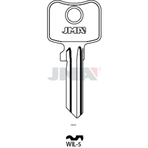 Schlüsselrohling - WIL-5