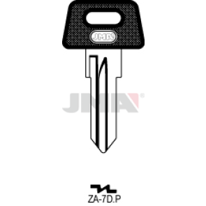 Schlüsselrohling-Plastikkopf - ZA-7D.P