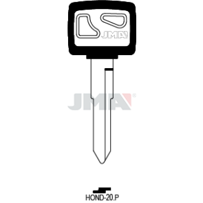 Schlüsselrohling-Plastikkopf - HOND-20.P