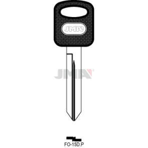Schlüsselrohling-Plastikkopf - FO-15D.P
