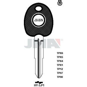 Transponder-Schlüsselrohling - TP00HY-5.P1