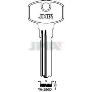 Schlüsselrohling Spezialprofil - YA-286D