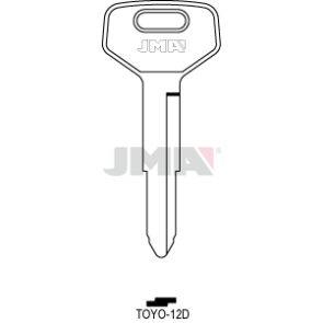 Schlüsselrohling - TOYO-12D