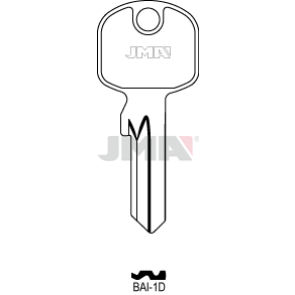 Schlüsselrohling - BAI-1D