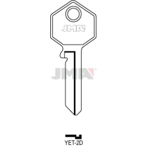 Schlüsselrohling - YET-2D