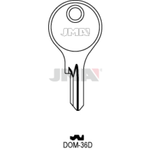 Schlüsselrohling - DOM-36D