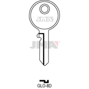 Schlüsselrohling - GLO-8D