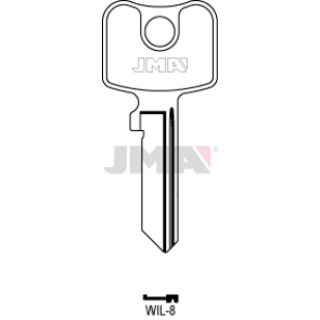 Schlüsselrohling-Spezialprofile - WIL-8