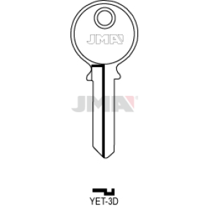 Schlüsselrohling - YET-3D