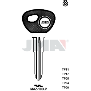 Transponder-Schlüsselrohling - TP00MAZ-10D.P