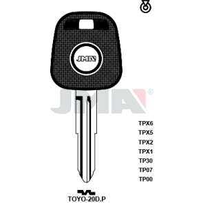 Transponder-Schlüsselrohling - TP00TOYO-20D.P